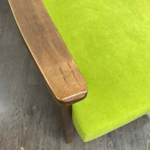 Load image into Gallery viewer, Modern Green Arm Chair