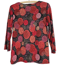 Load image into Gallery viewer, Red Circles Blouse