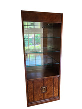 Load image into Gallery viewer, Chinoiserie Burl Wall Unit