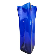 Load image into Gallery viewer, Cobalt Glass Floor Vase