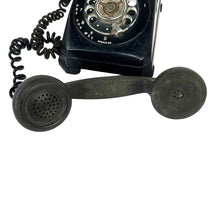 Load image into Gallery viewer, Black Rotary Phone