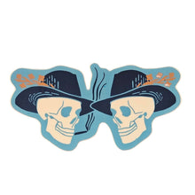 Load image into Gallery viewer, Dead Ringer Cowboy Skulls Sticker