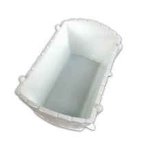 Load image into Gallery viewer, Milk Glass Baby Cradle