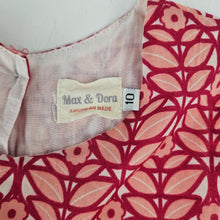 Load image into Gallery viewer, Pink Leaves Girls Dress