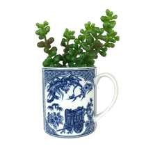 Load image into Gallery viewer, Blue &amp; White Porcelain Mug