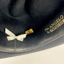 Load image into Gallery viewer, Black Felt Cowboy Hat