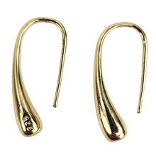 Load image into Gallery viewer, Gold Sterling Teardrop Earrings
