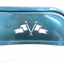 Load image into Gallery viewer, Blue Metal Folding Chairs