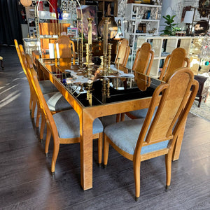 Olive Burl Dining Set