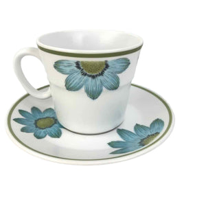 Porcelain Daisy Mugs