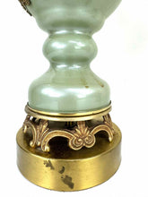 Load image into Gallery viewer, Ornate Green Table  Lamps