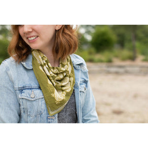 Mushrooms Bandana Scarf