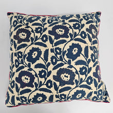 Load image into Gallery viewer, Indigo Embroidered Pillows