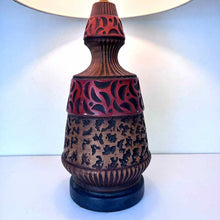 Load image into Gallery viewer, Brown Pottery Lamp