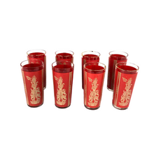 Load image into Gallery viewer, Red &amp; Gold Thai Goddess Glasses