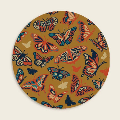 Round Butterflies Sticker