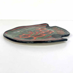Studio Pottery Fish Platter