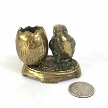 Load image into Gallery viewer, Chick &amp; Egg Brass Vase