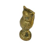 Load image into Gallery viewer, Detailed Brass Owl