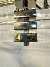 Load image into Gallery viewer, Modern Lucite &amp; Chrome Chandelier