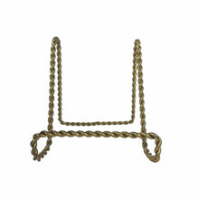 Load image into Gallery viewer, Gold Twised Easel