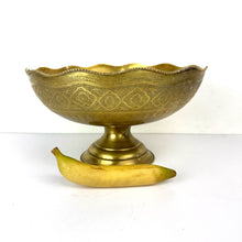 Load image into Gallery viewer, Brass Pedestal Bowl