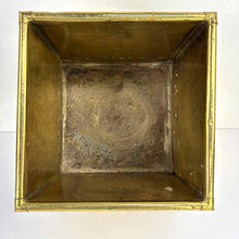 Load image into Gallery viewer, Hammered Brass Planter