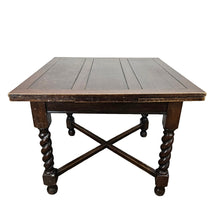 Load image into Gallery viewer, Draw Leaf Barley Twist Table