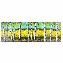 Load image into Gallery viewer, "Yellow Meadows"  Impasto Painting