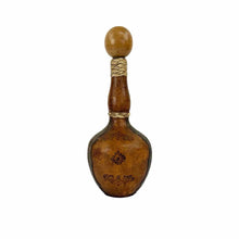 Load image into Gallery viewer, Leather Wrapped Wine Bottle