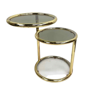 Modern Gold End Table