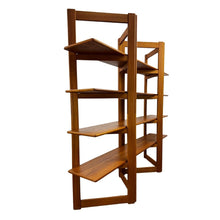 Load image into Gallery viewer, Danish Teak Room Divider Shelf