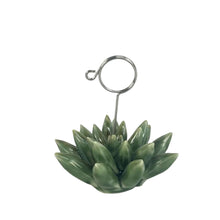 Load image into Gallery viewer, Porcelain Succulent Card Holder