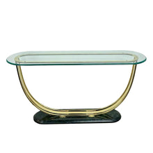 Load image into Gallery viewer, Modern Gold Sofa Table