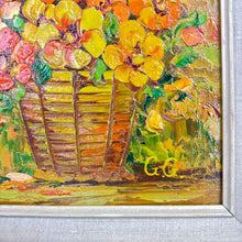Load image into Gallery viewer, Textural Flowers Painting