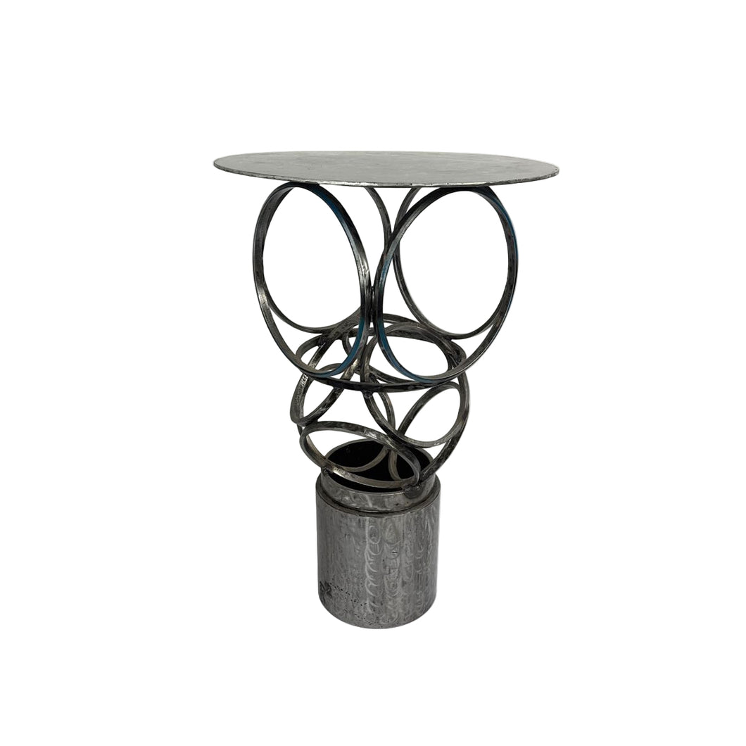 Metal Modern Rings Table