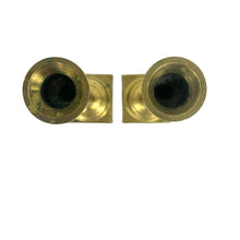 Load image into Gallery viewer, Small Brass Candleholders