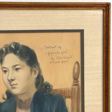 Load image into Gallery viewer, Japanese Girl Sketch Painting