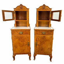 Load image into Gallery viewer, Burl Walnut Nightstands