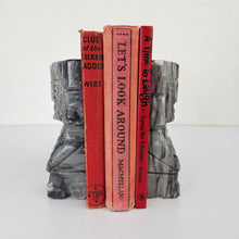 Load image into Gallery viewer, Aztec Figures Onyx Bookends