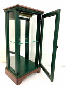 Green Wooden Curio