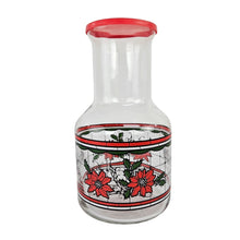 Load image into Gallery viewer, Christmas Poinsettia Carafe