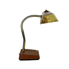 Load image into Gallery viewer, Faux Wood Desk Lamp