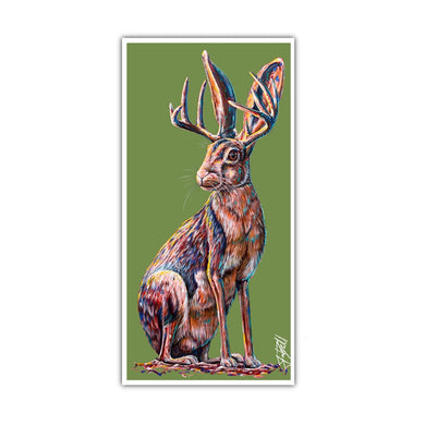 Jackalope Print
