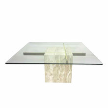 Load image into Gallery viewer, Travertine Coffee Table