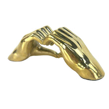 Load image into Gallery viewer, Brass Heart Hands