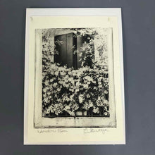 Load image into Gallery viewer, Window Open Intaglio Print