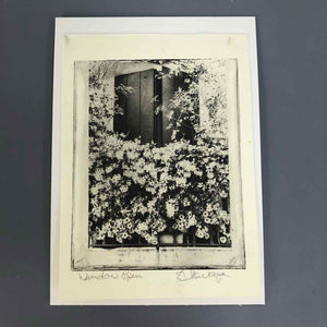 Window Open Intaglio Print