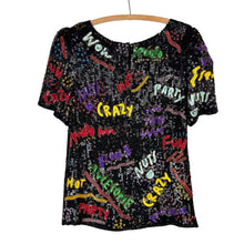 Load image into Gallery viewer, 1990s Sequin Blouse