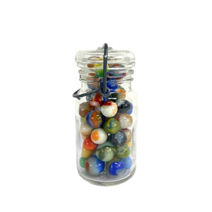 Antique Jar of Marbles